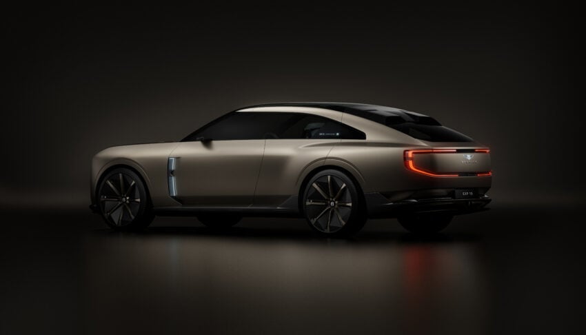 Bentley EXP 15 概念车发表！三门三座布局 Fastback；2026年宾利首款纯电动车的原型，预示品牌未来设计方向 301916