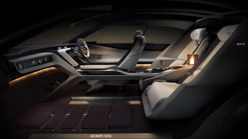 Bentley EXP 15 概念车发表！三门三座布局 Fastback；2026年宾利首款纯电动车的原型，预示品牌未来设计方向 301910