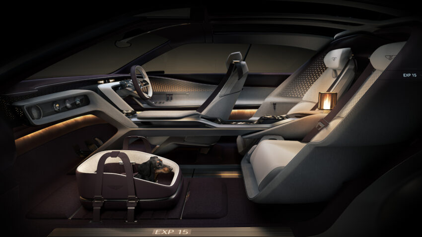 Bentley EXP 15 概念车发表！三门三座布局 Fastback；2026年宾利首款纯电动车的原型，预示品牌未来设计方向 301909
