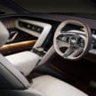 Bentley EXP 15 概念车发表！三门三座布局 Fastback；2026年宾利首款纯电动车的原型，预示品牌未来设计方向