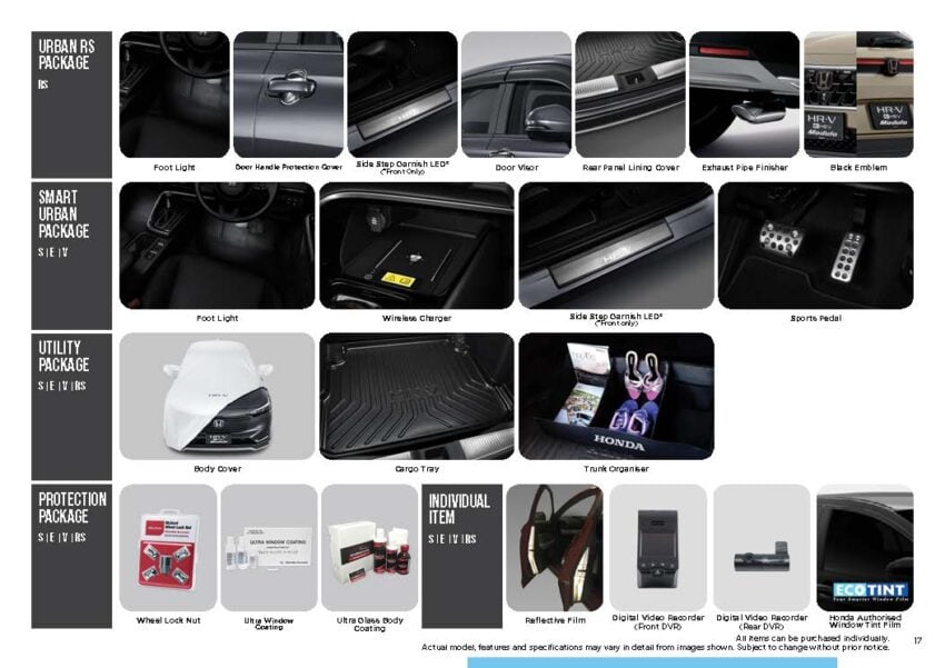 2025 Honda HR-V 小改款正式发布, 依旧同时提供1.5 NA, VTEC Turbo 与 e:HEV 油电选择, 售价从RM115,900起 302229