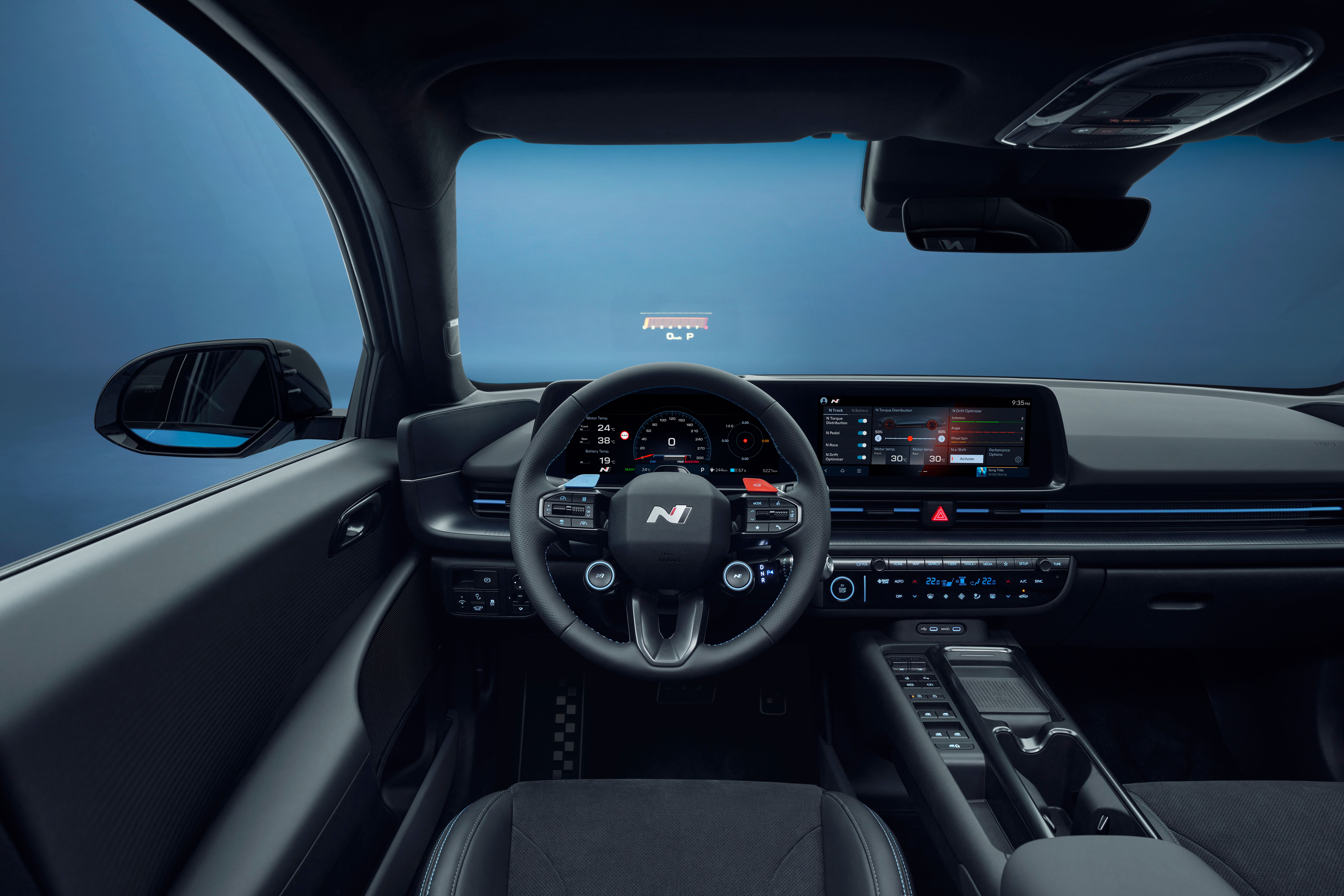 Hyundai IONIQ 6 N 全球首发！采用双电动马达四驱设定，激活 NGB 超增压模式可榨出650 PS/770 Nm，3.4秒破百