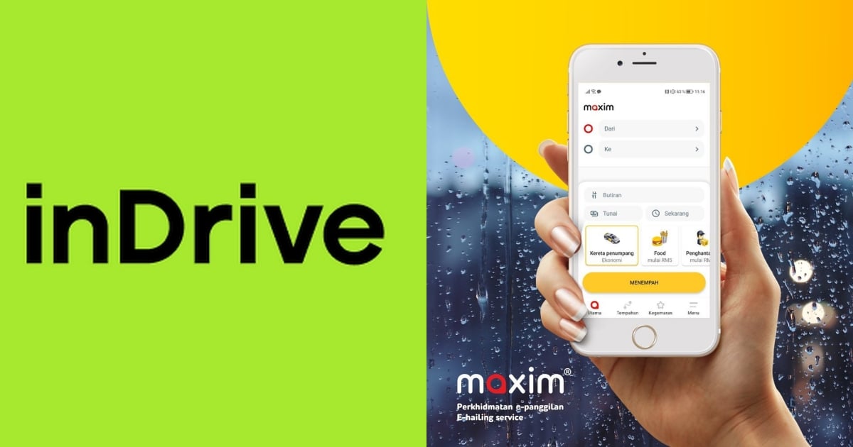 InDrive 与 Maxim 获准恢复在大马营运，须接受3个月监督