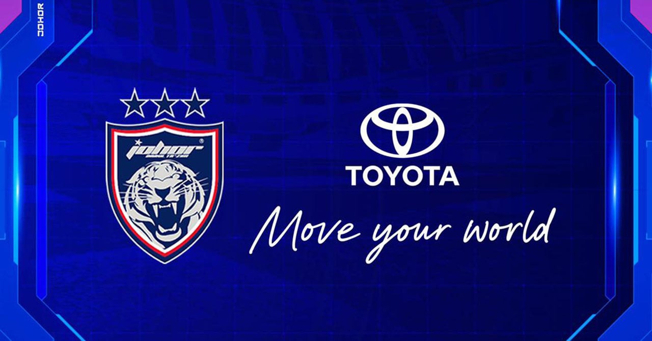 UMW Toyota Motor 成柔佛“南虎”足球俱乐部 JDT 官方出行伙伴，2025/26赛季的球衣将印上 Toyota 品牌 LOGO