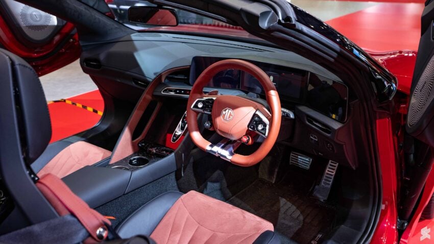 2025 MG Cyberster RWD 后驱版登陆大马, 入手门槛比四驱版稍低, 5秒破百, 续航里程508公里, 正式售价30万令吉 301365