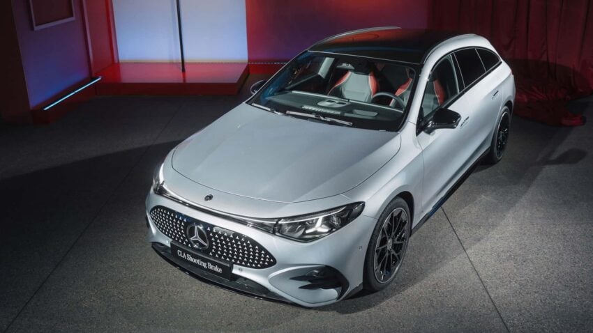 2025 Mercedes-Benz CLA Shooting Brake 大改款全球首发, 暂时仅有纯电版本, 之后将追加Mild Hybrid轻混动车型 302049