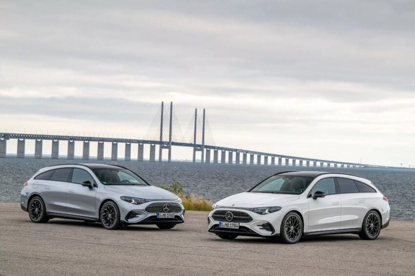 2025 Mercedes-Benz CLA Shooting Brake 大改款全球首发, 暂时仅有纯电版本, 之后将追加Mild Hybrid轻混动车型 302063