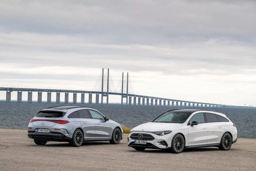 2025 Mercedes-Benz CLA Shooting Brake 大改款全球首发, 暂时仅有纯电版本, 之后将追加Mild Hybrid轻混动车型 302064