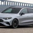 2025 Mercedes-Benz CLA Shooting Brake 大改款全球首发, 暂时仅有纯电版本, 之后将追加Mild Hybrid轻混动车型