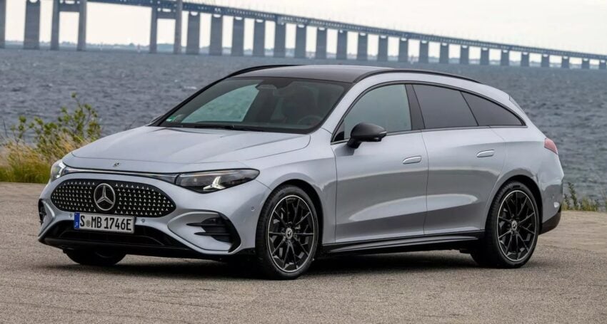 2025 Mercedes-Benz CLA Shooting Brake 大改款全球首发, 暂时仅有纯电版本, 之后将追加Mild Hybrid轻混动车型 302065