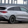 2025 Mercedes-Benz CLA Shooting Brake 大改款全球首发, 暂时仅有纯电版本, 之后将追加Mild Hybrid轻混动车型