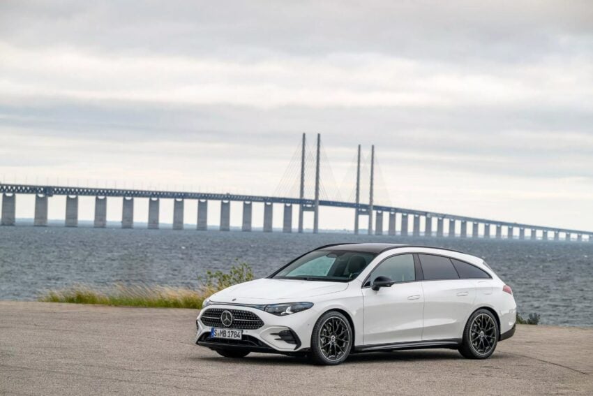 2025 Mercedes-Benz CLA Shooting Brake 大改款全球首发, 暂时仅有纯电版本, 之后将追加Mild Hybrid轻混动车型 302067