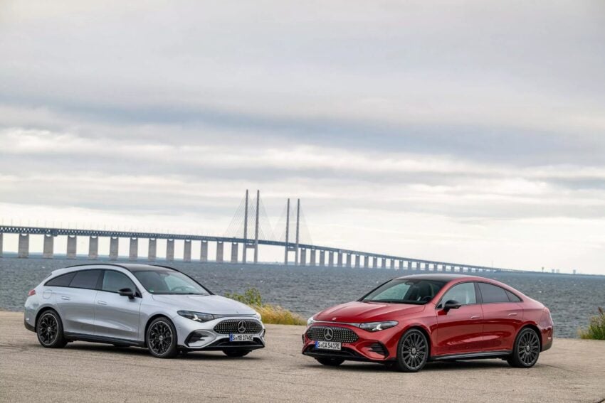 2025 Mercedes-Benz CLA Shooting Brake 大改款全球首发, 暂时仅有纯电版本, 之后将追加Mild Hybrid轻混动车型 302068