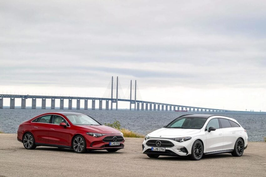 2025 Mercedes-Benz CLA Shooting Brake 大改款全球首发, 暂时仅有纯电版本, 之后将追加Mild Hybrid轻混动车型 302069