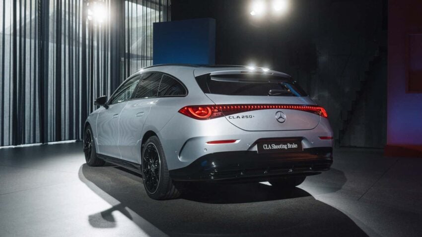 2025 Mercedes-Benz CLA Shooting Brake 大改款全球首发, 暂时仅有纯电版本, 之后将追加Mild Hybrid轻混动车型 302051