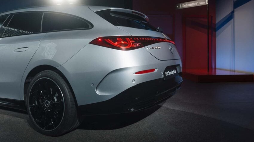 2025 Mercedes-Benz CLA Shooting Brake 大改款全球首发, 暂时仅有纯电版本, 之后将追加Mild Hybrid轻混动车型 302052