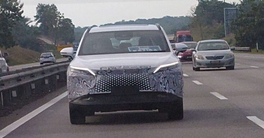 Omoda C7 现身我国大道上路测试, C-Segment五人座SUV, 搭载1.6T四缸涡轮引擎, 或在今年内于大马正式发布? 303609