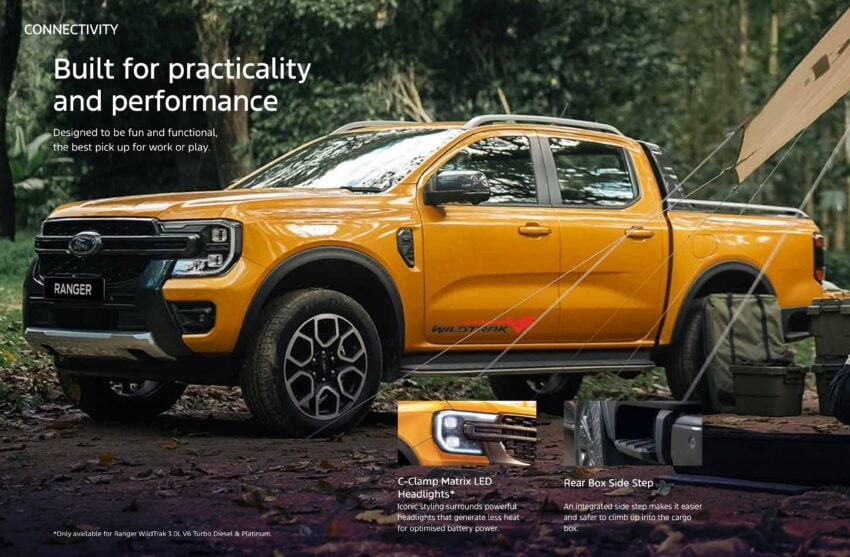 Ford Ranger Wildtrak 3.0 V6 Turbo Diesel 本地正式发布, 250PS/600Nm输出, 10AT自排变速箱, 售价19.3万令吉起 305670