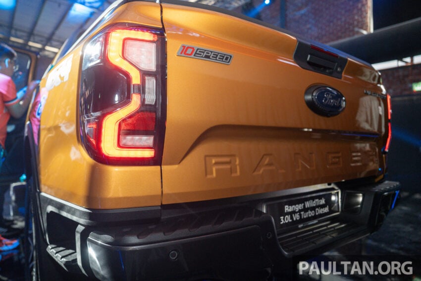 Ford Ranger Wildtrak 3.0 V6 Turbo Diesel 本地正式发布, 250PS/600Nm输出, 10AT自排变速箱, 售价19.3万令吉起 305724