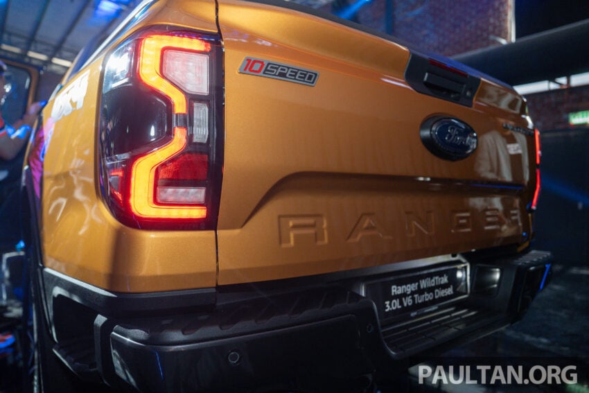 Ford Ranger Wildtrak 3.0 V6 Turbo Diesel 本地正式发布, 250PS/600Nm输出, 10AT自排变速箱, 售价19.3万令吉起 305727