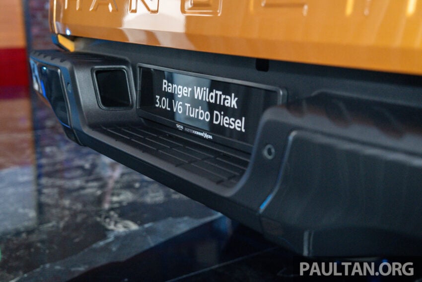 Ford Ranger Wildtrak 3.0 V6 Turbo Diesel 本地正式发布, 250PS/600Nm输出, 10AT自排变速箱, 售价19.3万令吉起 305735