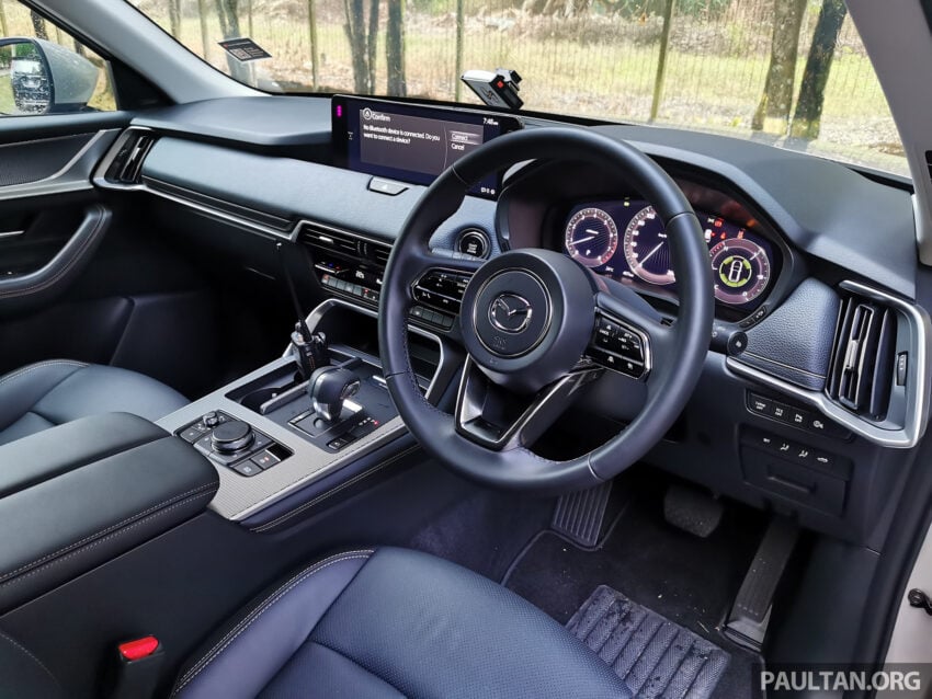 2025 Mazda CX-60 我国正式发布, 从日本进口, 搭载2.5L四缸自然进气引擎+后驱, 12.3寸全数位仪表板, 售价20万令吉 306557