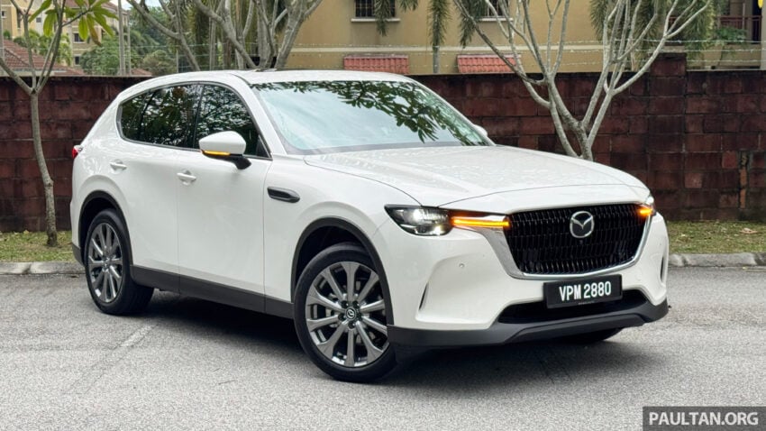 2025 Mazda CX-60 我国正式发布, 从日本进口, 搭载2.5L四缸自然进气引擎+后驱, 12.3寸全数位仪表板, 售价20万令吉 306553