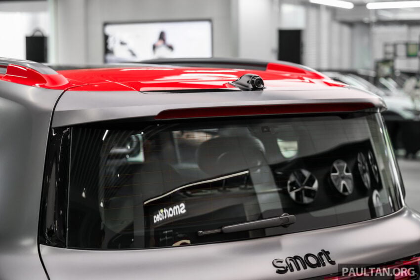 2025 smart #5 我国规格确认, 续航里程最长590公里, 15分钟充电至80%, 最快3.8秒破百, 搭载 Sennheiser 音响系统 306035