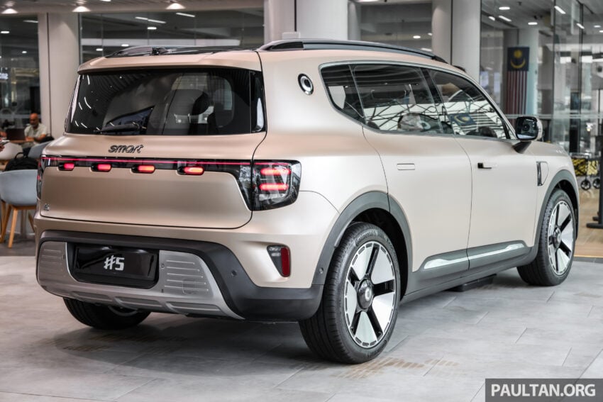 2025 smart #5 我国规格确认, 续航里程最长590公里, 15分钟充电至80%, 最快3.8秒破百, 搭载 Sennheiser 音响系统 305862