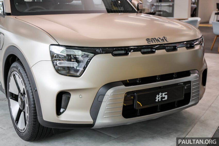 2025 smart #5 我国规格确认, 续航里程最长590公里, 15分钟充电至80%, 最快3.8秒破百, 搭载 Sennheiser 音响系统 305867