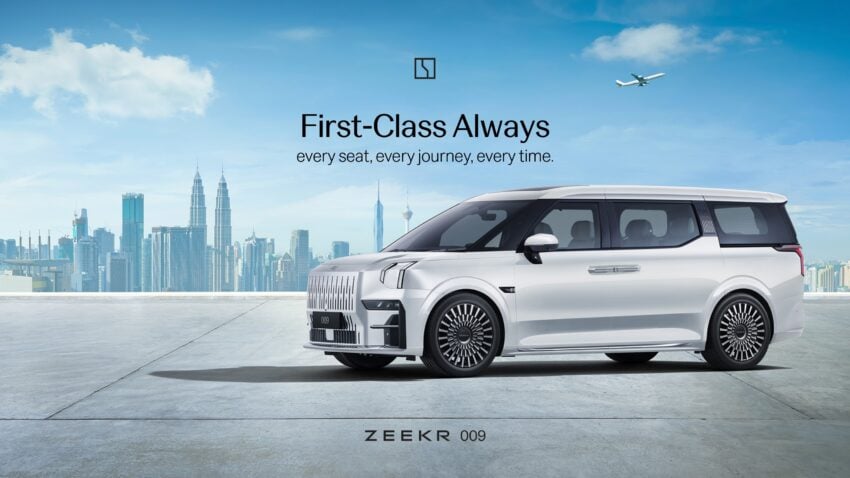 极氪 Zeekr 009 Executive 正式价格揭晓！搭载可输出340 PS的单电动马达，604公里WLTP续航里程；售RM299,800 305377