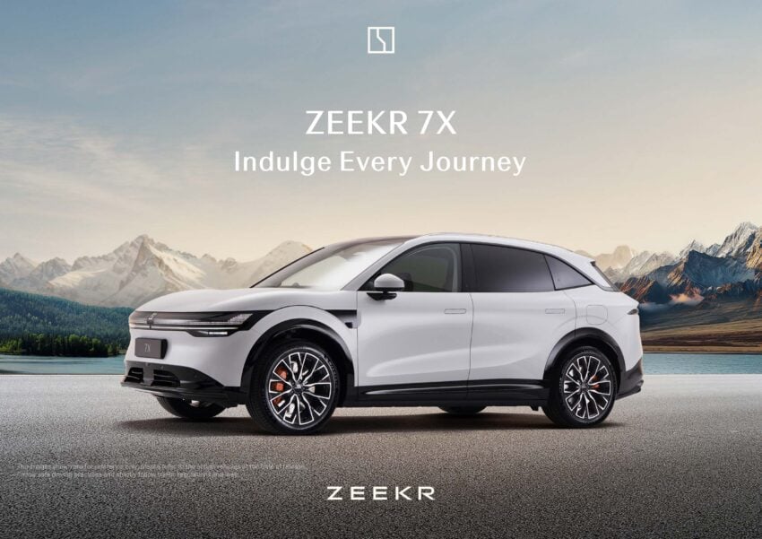 2025 Zeekr 7X 本地规格确认, 续航里程最长615公里, 最快3.8秒破百, 10.5分钟可从10%充电至80%, 优惠价18.2万起 305007