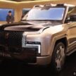 比亚迪仰望 U8L 中国正式上市, 对标 Rolls Royce Cullinan 的超奢华SUV, 2.0L油电增程系统, 售价从77.14万令吉起