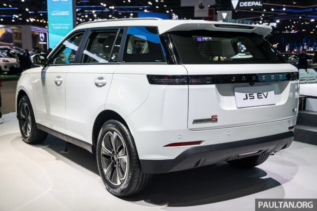 Jaecoo J5 EV 登陆泰国, 续航里程400公里, 从7.1万令吉起