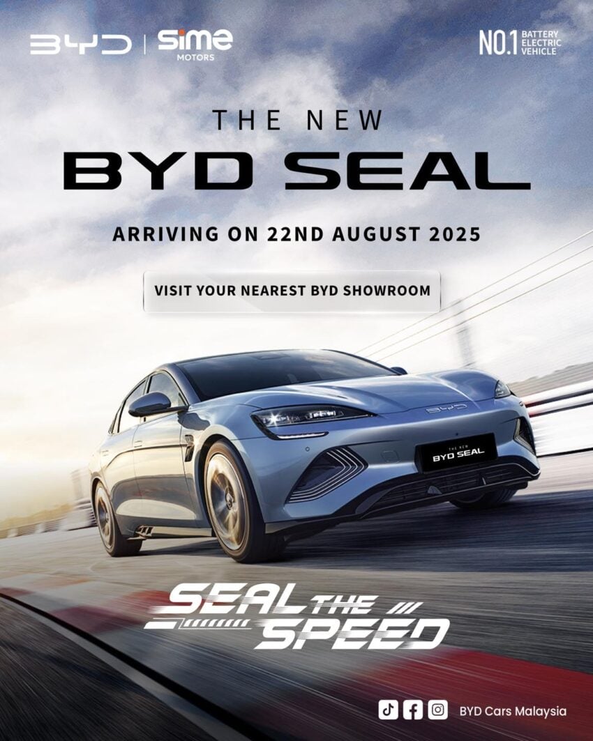 2025 BYD Seal 升级版本地发布日期确认, 就在本周五22日 305410