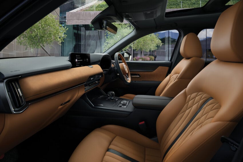 2025 Mazda CX-80 2.5G PHEV AWD 本地发布, 搭载2.5L PHEV混动系统, 综合油耗1.6L/100km, 售价33.16万令吉 306482