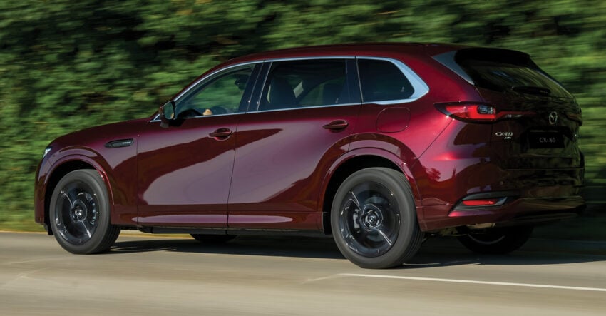 2025 Mazda CX-80 2.5G PHEV AWD 本地发布, 搭载2.5L PHEV混动系统, 综合油耗1.6L/100km, 售价33.16万令吉 306491