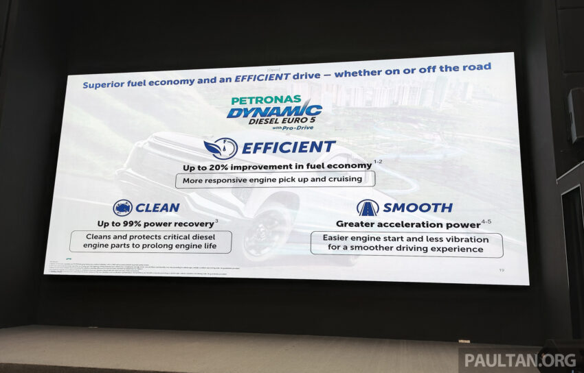 Petronas Dynamic Diesel Euro 5 with Pro-Drive 升级配方！动力与顺畅度优化、更洁净、燃油经济性提升高达20% 305198