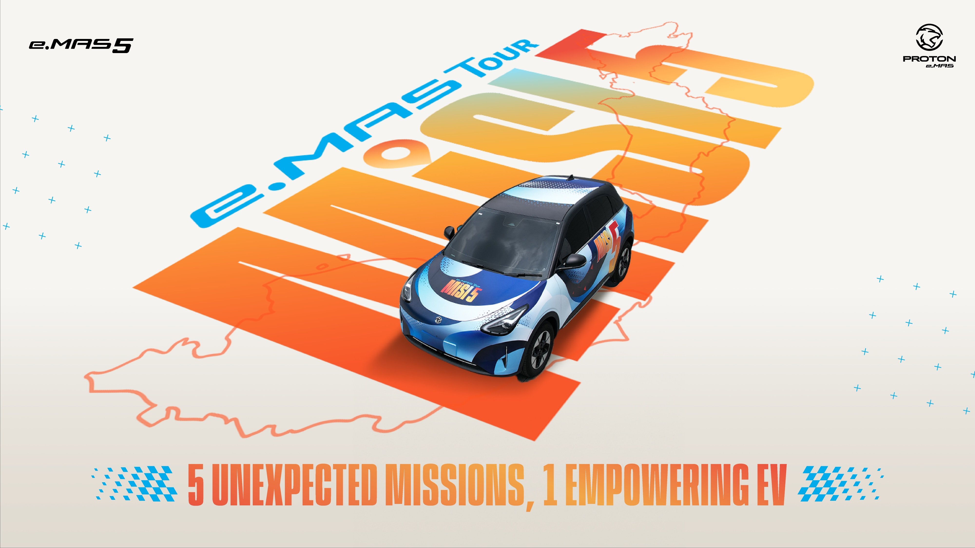 全新 Proton eMas 5 即将面市！宝腾发起“MISI 5”全国巡展活动，正式发布前将横跨全马13州29城公开秀出新车