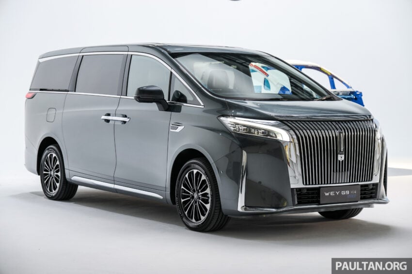 长城汽车 GWM WEY G9 媒体预览！七座豪华插混 MPV，满油电可破千公里；今年第四季发布，预售价低于RM300k 308124