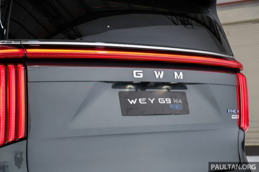 长城汽车 GWM WEY G9 媒体预览！七座豪华插混 MPV，满油电可破千公里；今年第四季发布，预售价低于RM300k 308153