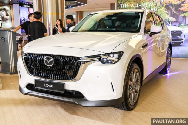 2025 Mazda CX-60 我国正式发布, 从日本进口, 搭载2.5L四缸自然进气引擎+后驱, 12.3寸全数位仪表板, 售价20万令吉