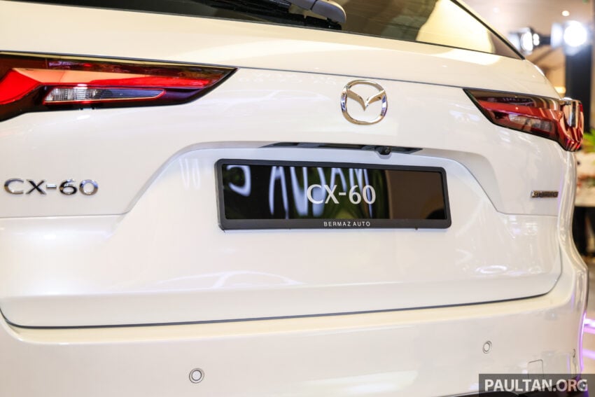 2025 Mazda CX-60 我国正式发布, 从日本进口, 搭载2.5L四缸自然进气引擎+后驱, 12.3寸全数位仪表板, 售价20万令吉 306605