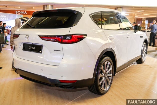 2025 Mazda CX-60 我国正式发布, 从日本进口, 搭载2.5L四缸自然进气引擎+后驱, 12.3寸全数位仪表板, 售价20万令吉