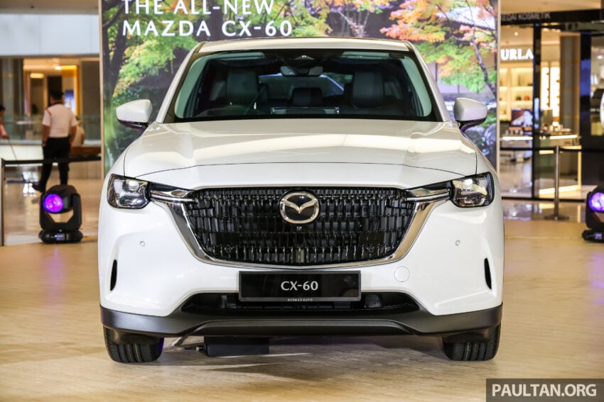 2025 Mazda CX-60 我国正式发布, 从日本进口, 搭载2.5L四缸自然进气引擎+后驱, 12.3寸全数位仪表板, 售价20万令吉 306584