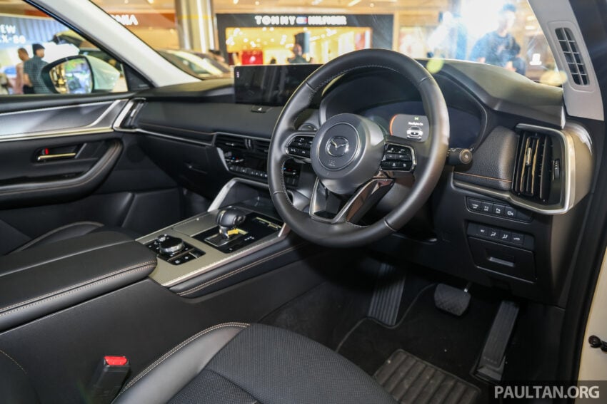 2025 Mazda CX-60 我国正式发布, 从日本进口, 搭载2.5L四缸自然进气引擎+后驱, 12.3寸全数位仪表板, 售价20万令吉 306612