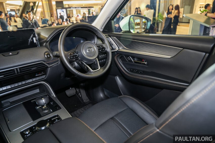 2025 Mazda CX-60 我国正式发布, 从日本进口, 搭载2.5L四缸自然进气引擎+后驱, 12.3寸全数位仪表板, 售价20万令吉 306634