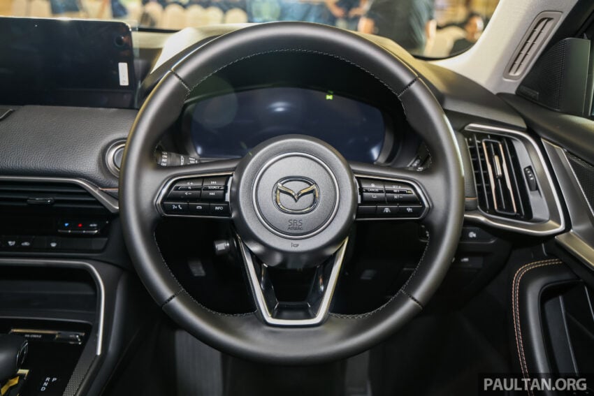 2025 Mazda CX-60 我国正式发布, 从日本进口, 搭载2.5L四缸自然进气引擎+后驱, 12.3寸全数位仪表板, 售价20万令吉 306614