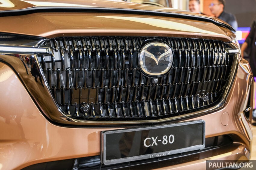2025 Mazda CX-80 2.5G PHEV AWD 本地发布, 搭载2.5L PHEV混动系统, 综合油耗1.6L/100km, 售价33.16万令吉 306665