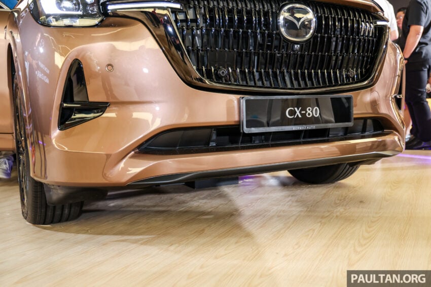2025 Mazda CX-80 2.5G PHEV AWD 本地发布, 搭载2.5L PHEV混动系统, 综合油耗1.6L/100km, 售价33.16万令吉 306667